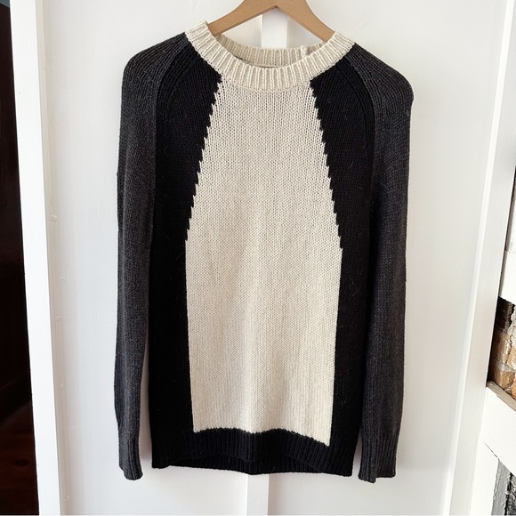THEORY Primlee Aria alpaca cream knit sweater - Picture 3 of 7